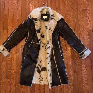Chic faux cowhide jacket - Laundry By Shelli Segal